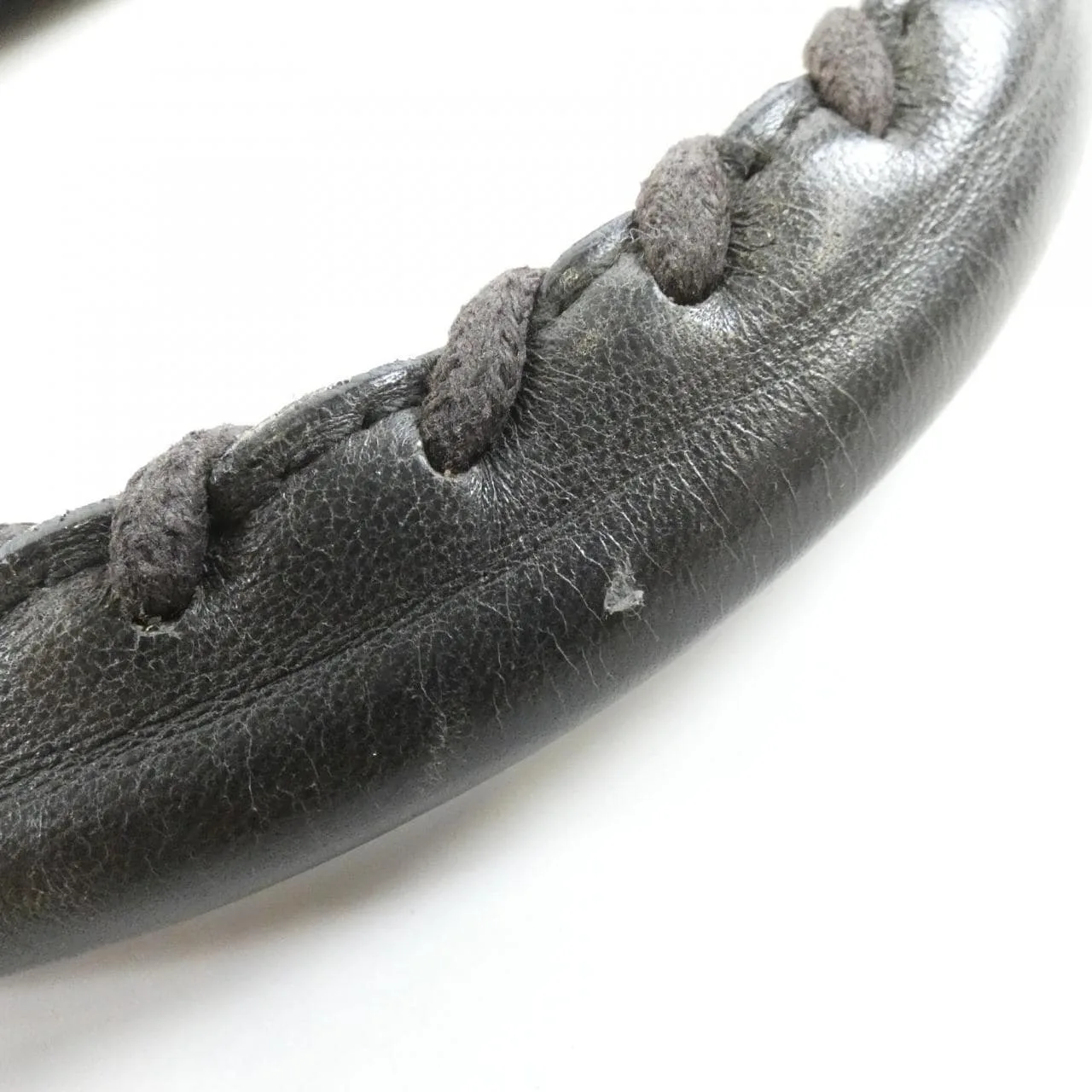 BALENCIAGA 103208 D94JT Handbag Lambskin 黑色 羊皮 中古品B - 縮圖 8