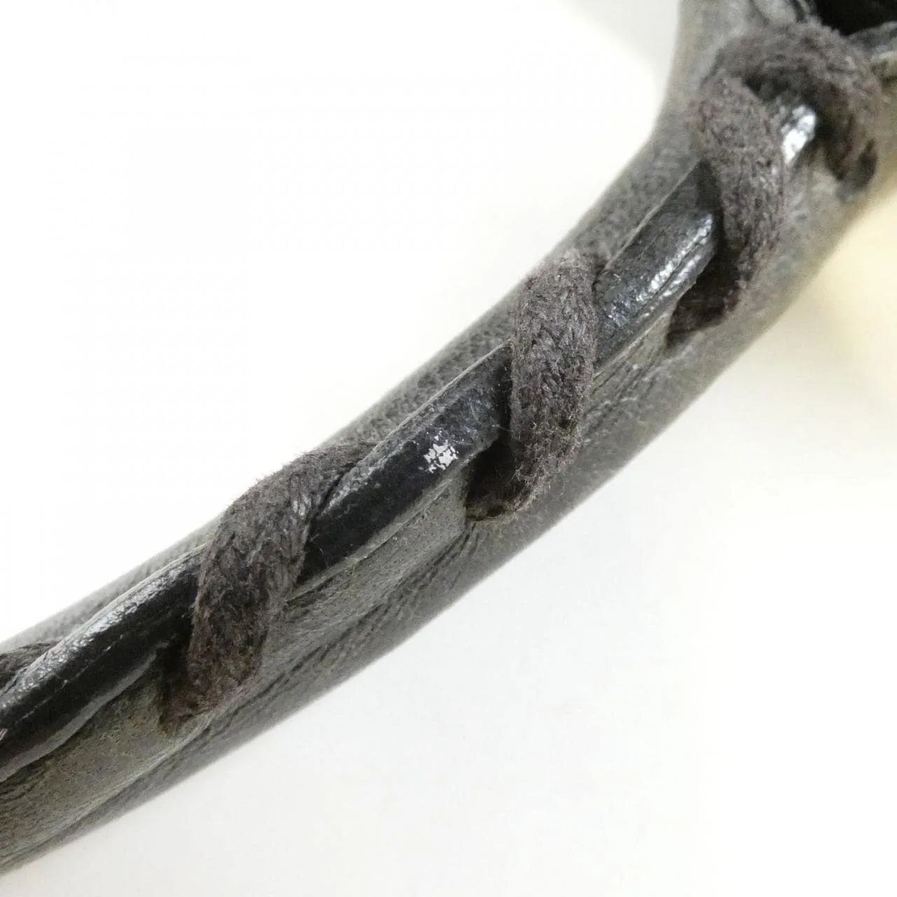 BALENCIAGA 103208 D94JT Handbag Lambskin 黑色 羊皮 中古品B - 縮圖 9