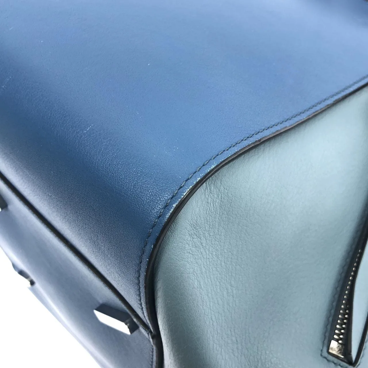 LOEWE Hammock 387 30VT38 Shoulder Silver Rank A - Thumbnail 3