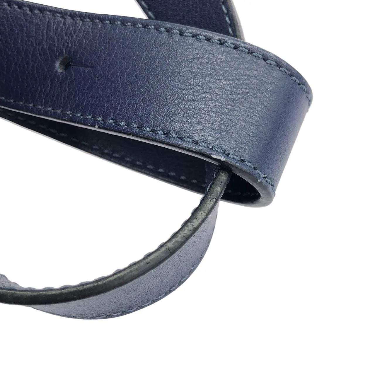 LOEWE Hammock 387 30VT38 Shoulder Silver Rank A - Thumbnail 9