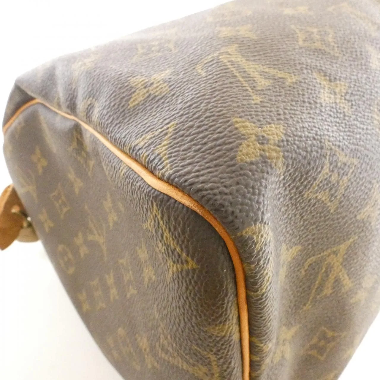 LOUIS VUITTON Speedy M41522 Boston Monogram 黑色 Monogram 中古品B - 縮圖 2