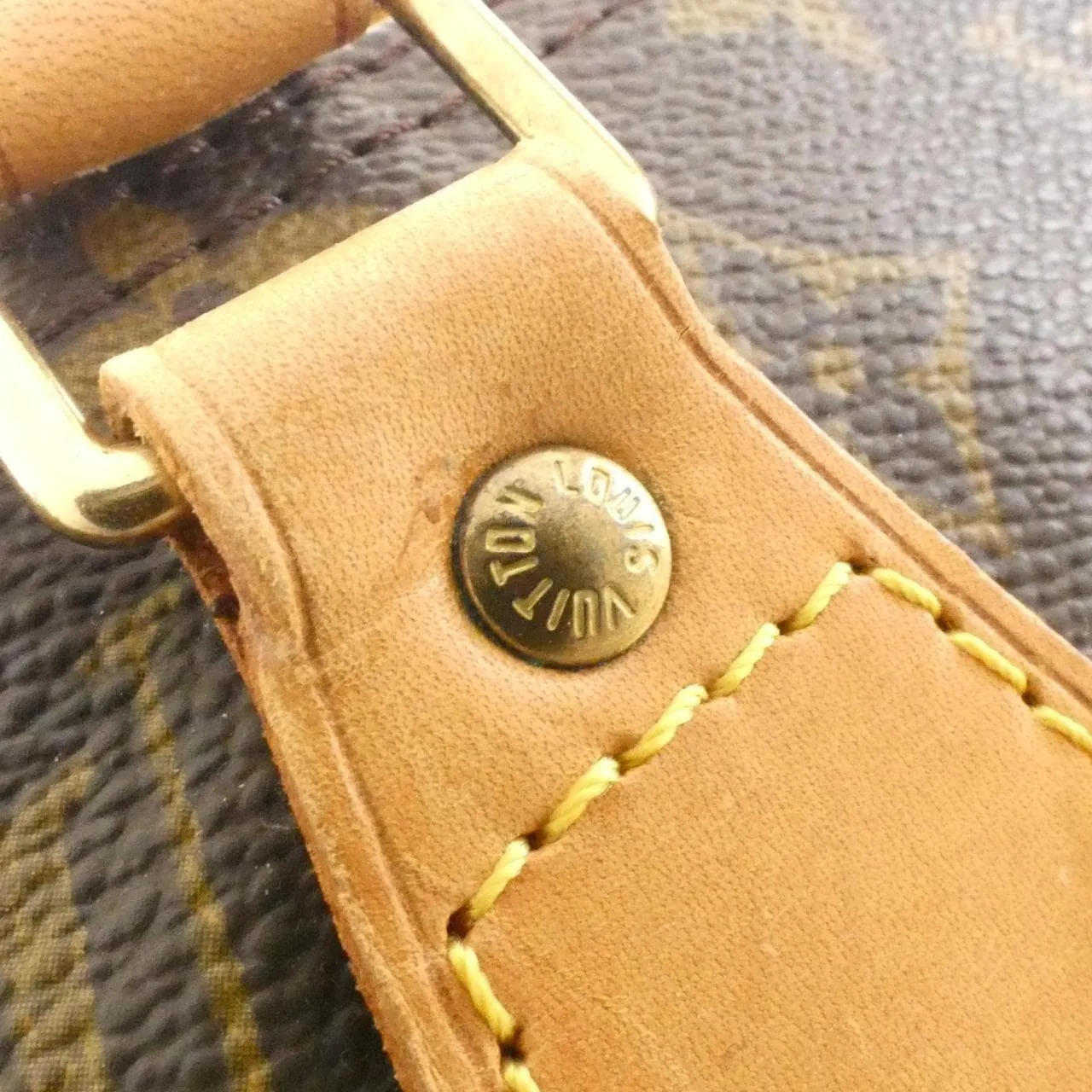 LOUIS VUITTON Speedy M41522 Boston Monogram 黑色 Monogram 中古品B - 縮圖 4