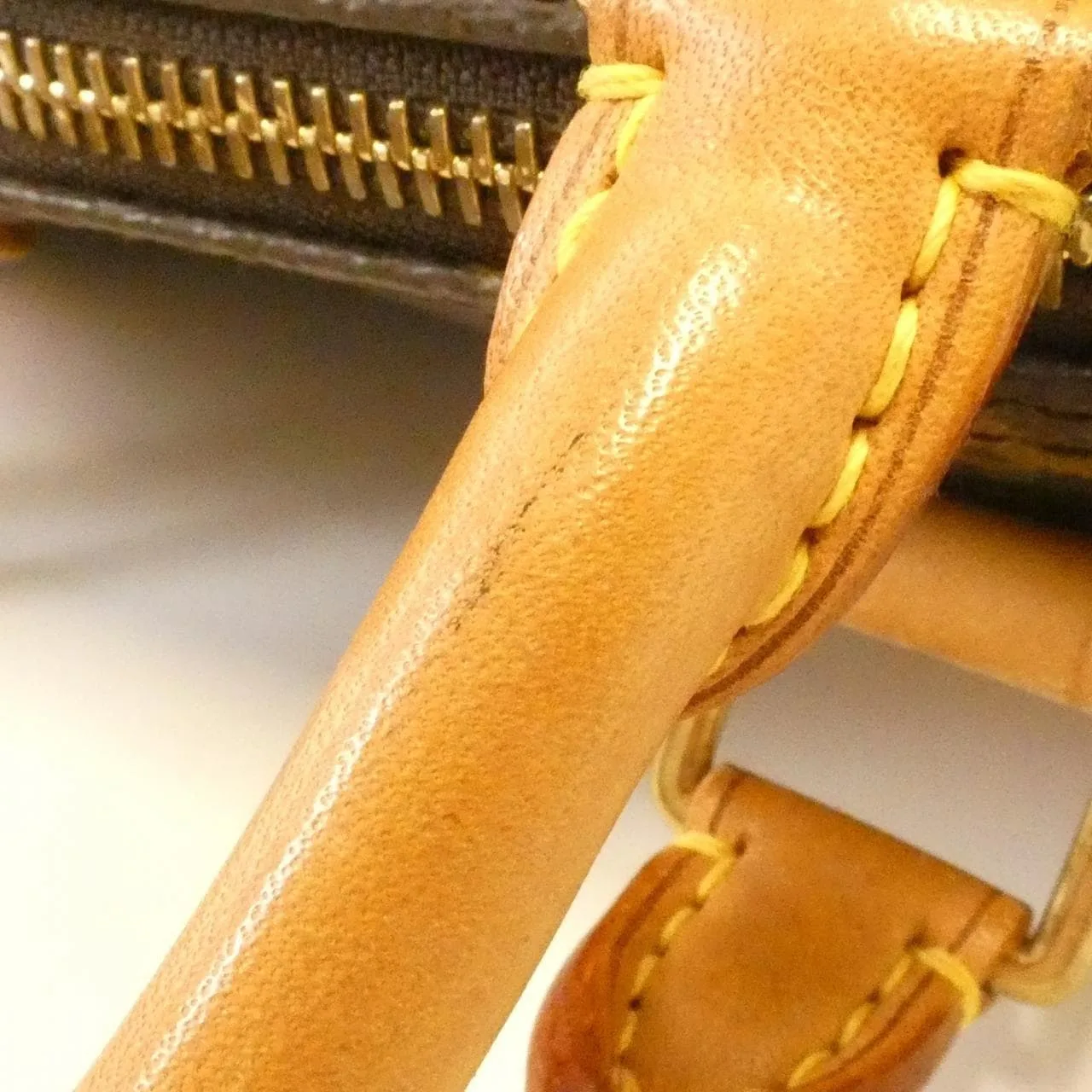 LOUIS VUITTON Speedy M41522 Boston Monogram 黑色 Monogram 中古品B - 縮圖 7