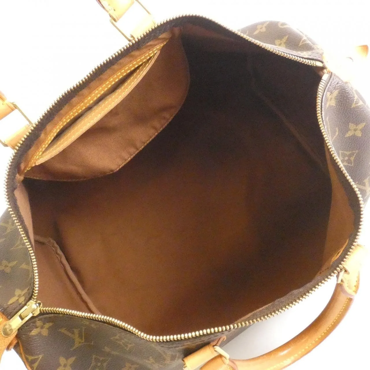 LOUIS VUITTON Speedy M41522 Boston Monogram 黑色 Monogram 中古品B - 縮圖 9