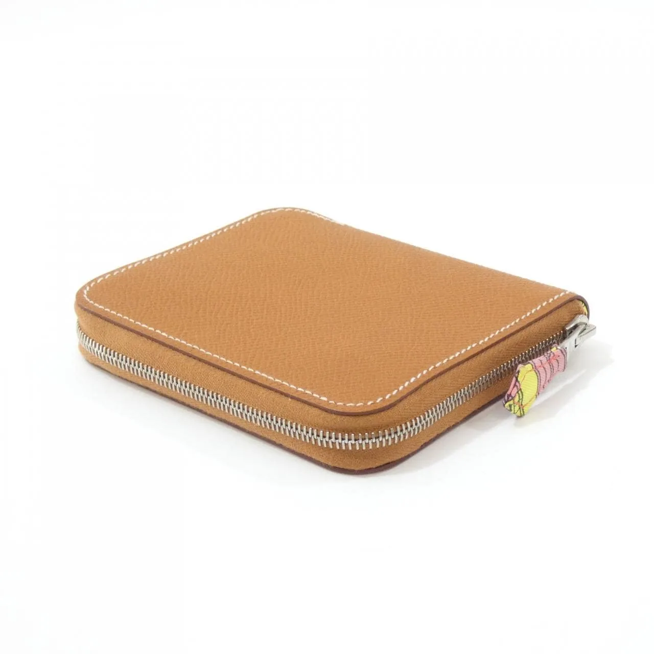 HERMES 064959CK Wallet Epsom Cognac Epsom 皮 中古品A - 縮圖 2
