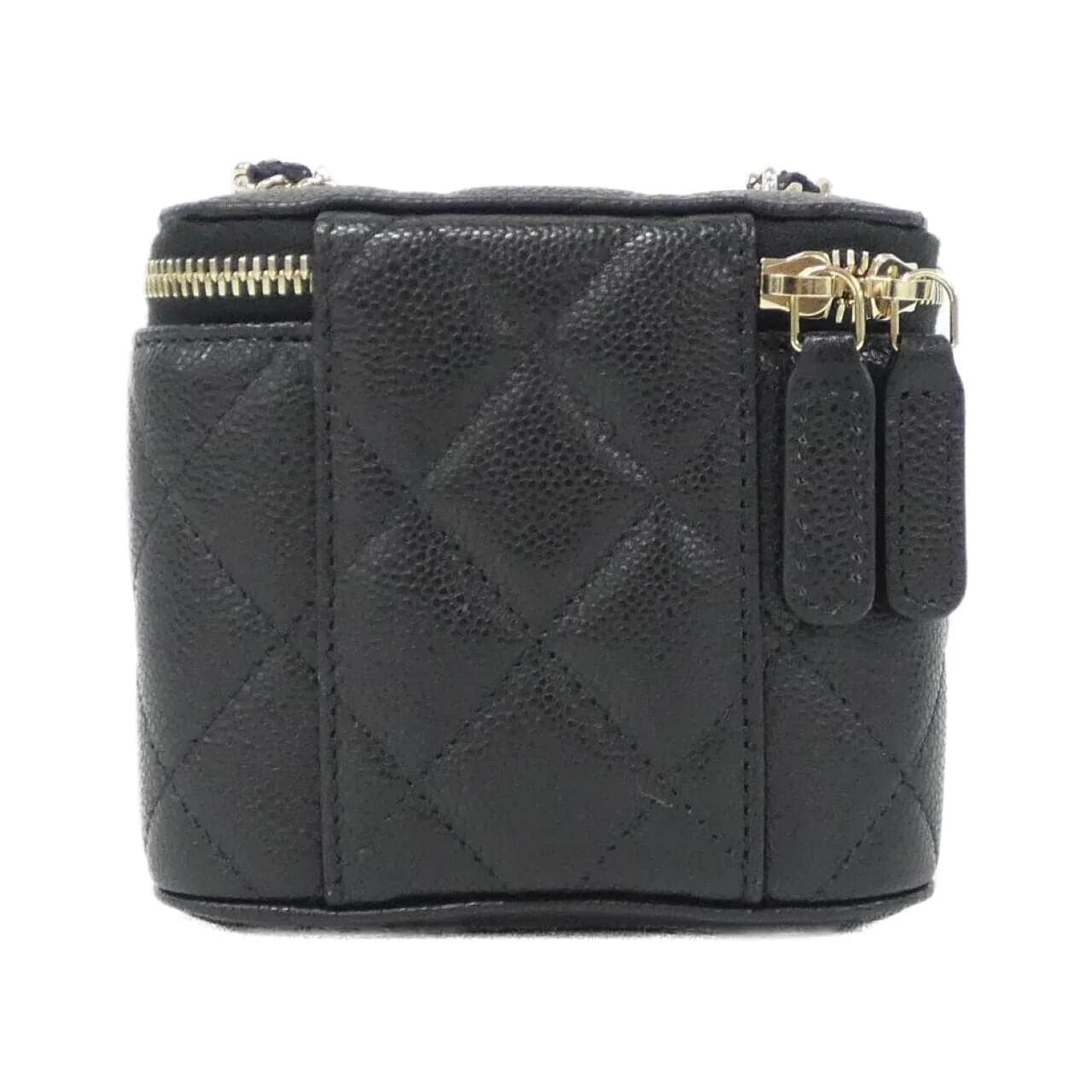 CHANEL Timeless Classic AP1340 Shoulder Grained Calfskin Black Grained Calfskin - Thumbnail 2