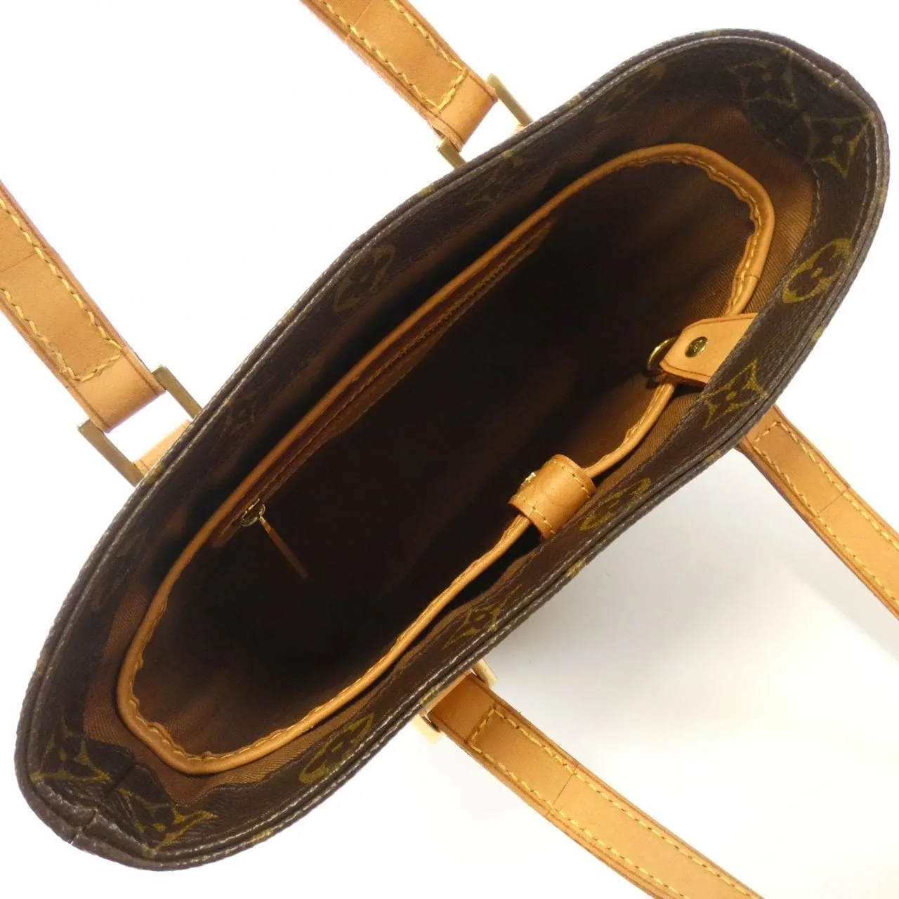 LOUIS VUITTON M51172 Handbag Monogram 黑色 Monogram 中古品B - 縮圖 5