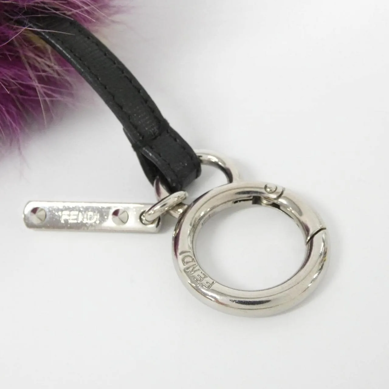 FENDI 7AR259 1NZ Key Case Black Rank A - Thumbnail 3