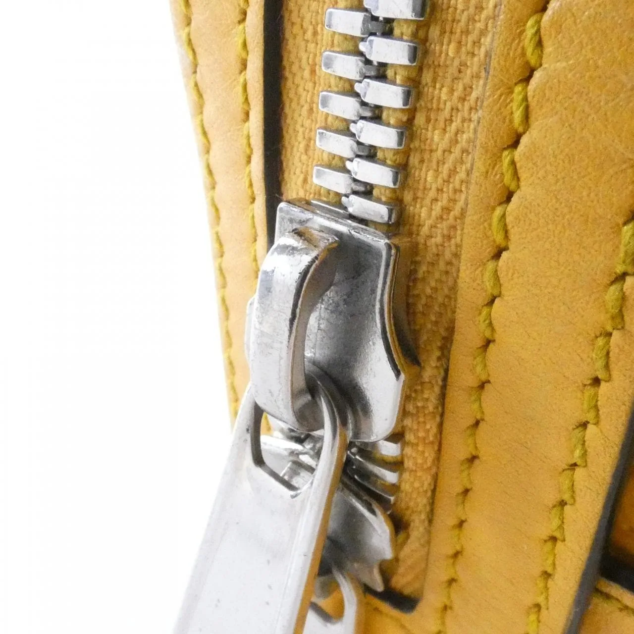 GUCCI Horsebit 1955 625774 Handbag Leather Yellow Leather Rank B - Thumbnail 6