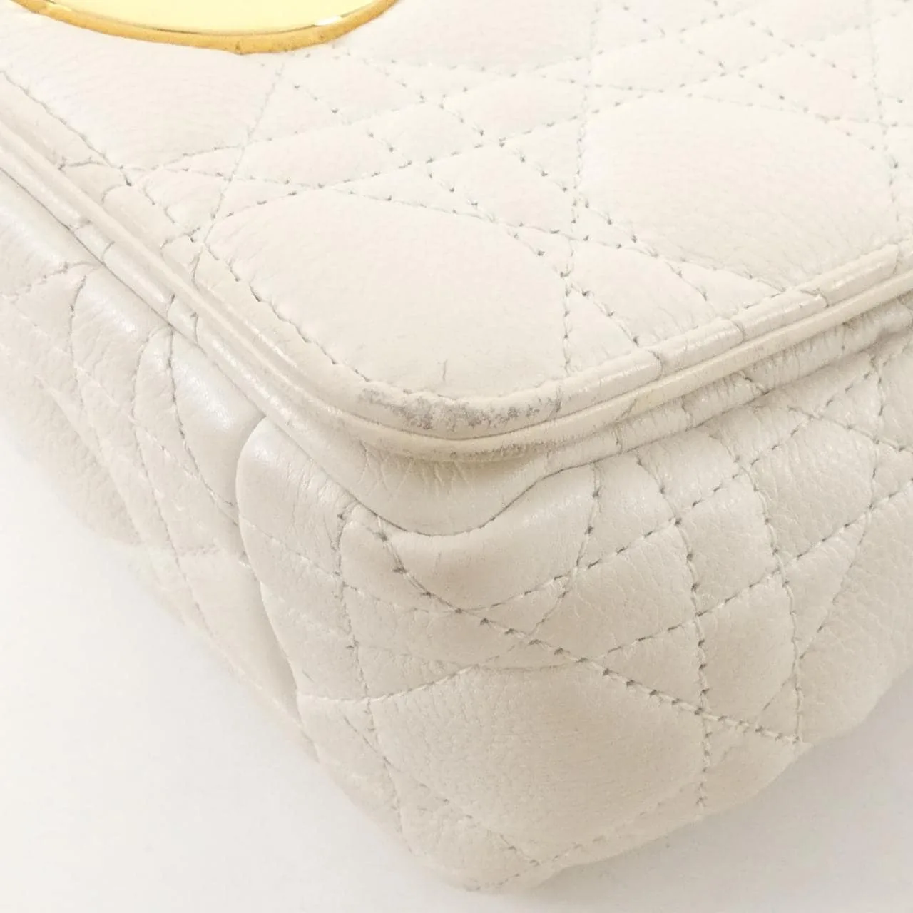 DIOR Caro M9241UWHC Shoulder 黑色 中古品B - 縮圖 3