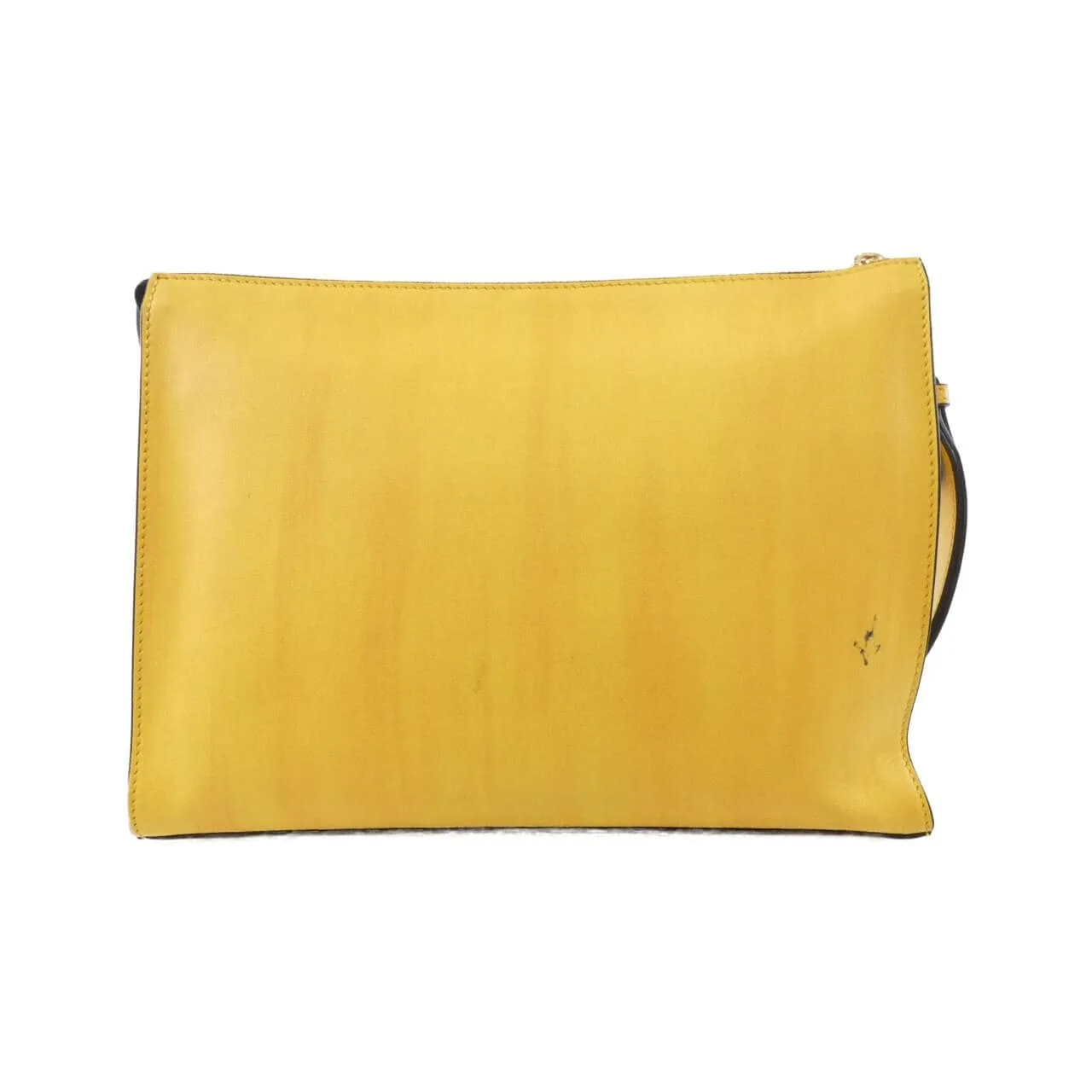 FENDI Baguette 7VA491 ADP6 Clutchbag Leather Black Leather Rank B - Thumbnail 2