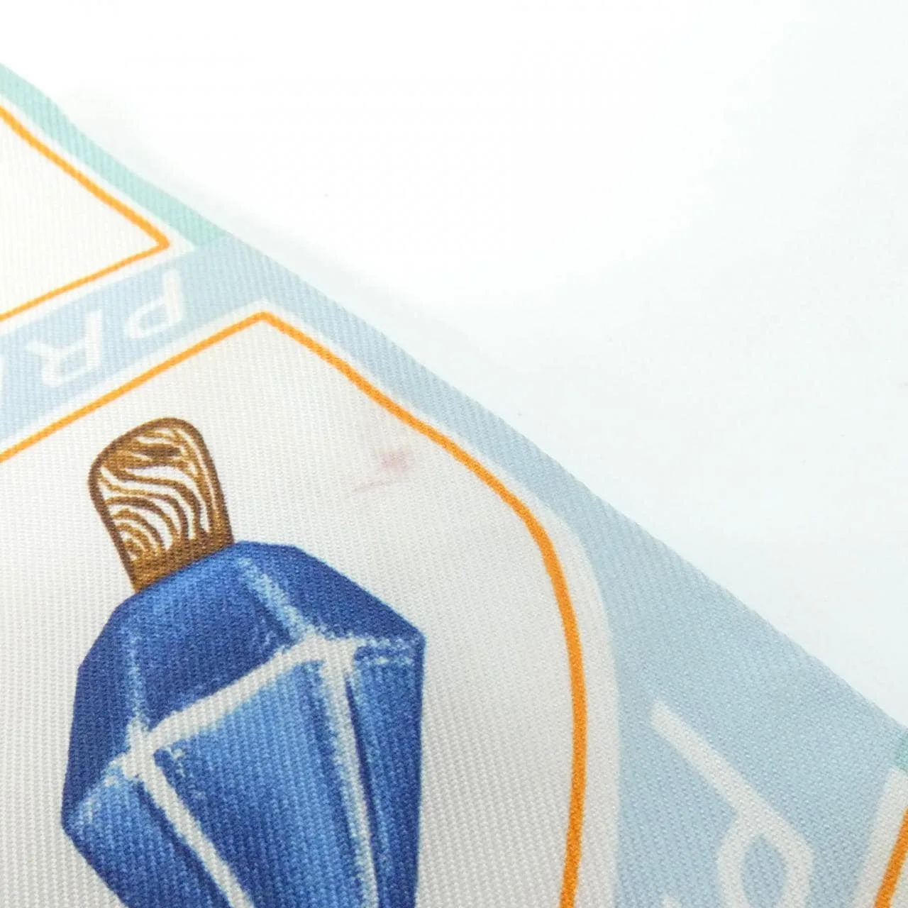 HERMES 064109S Scarf Orange Rank A - Thumbnail 4