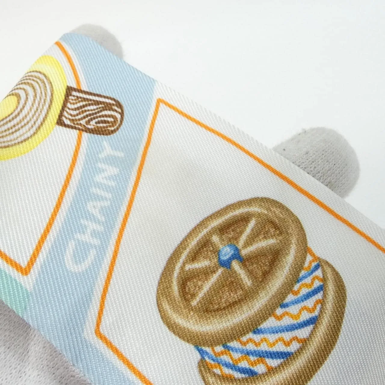 HERMES 064109S Scarf Orange Rank A - Thumbnail 6