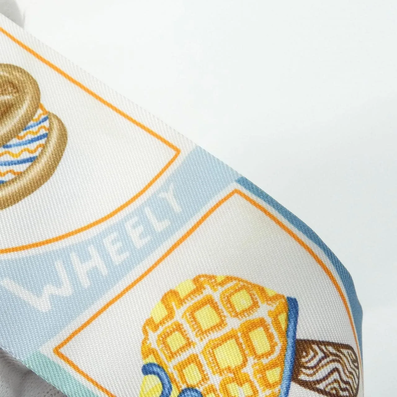 HERMES 064109S Scarf Orange Rank A - Thumbnail 7