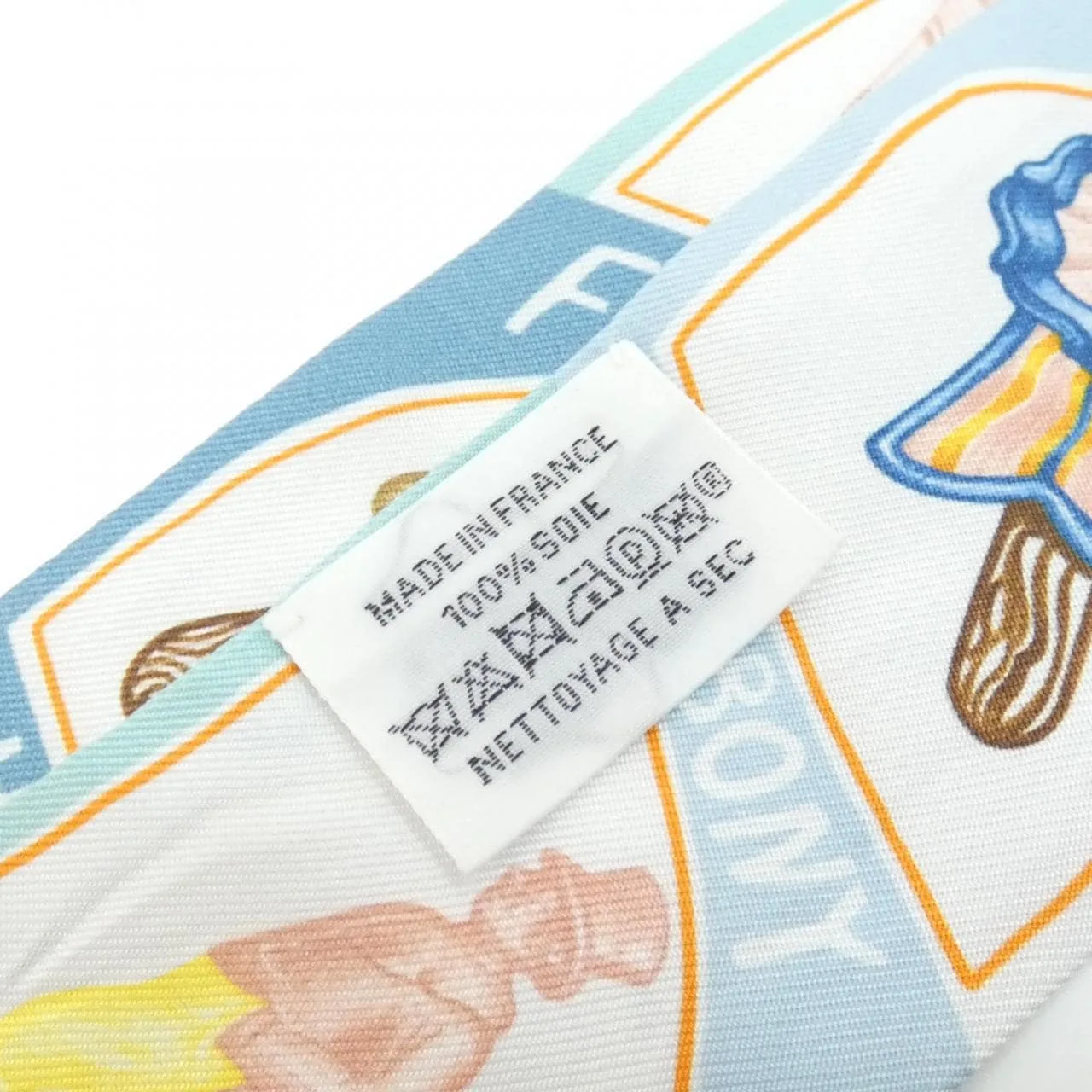 HERMES 064109S Scarf Orange Rank A - Thumbnail 8