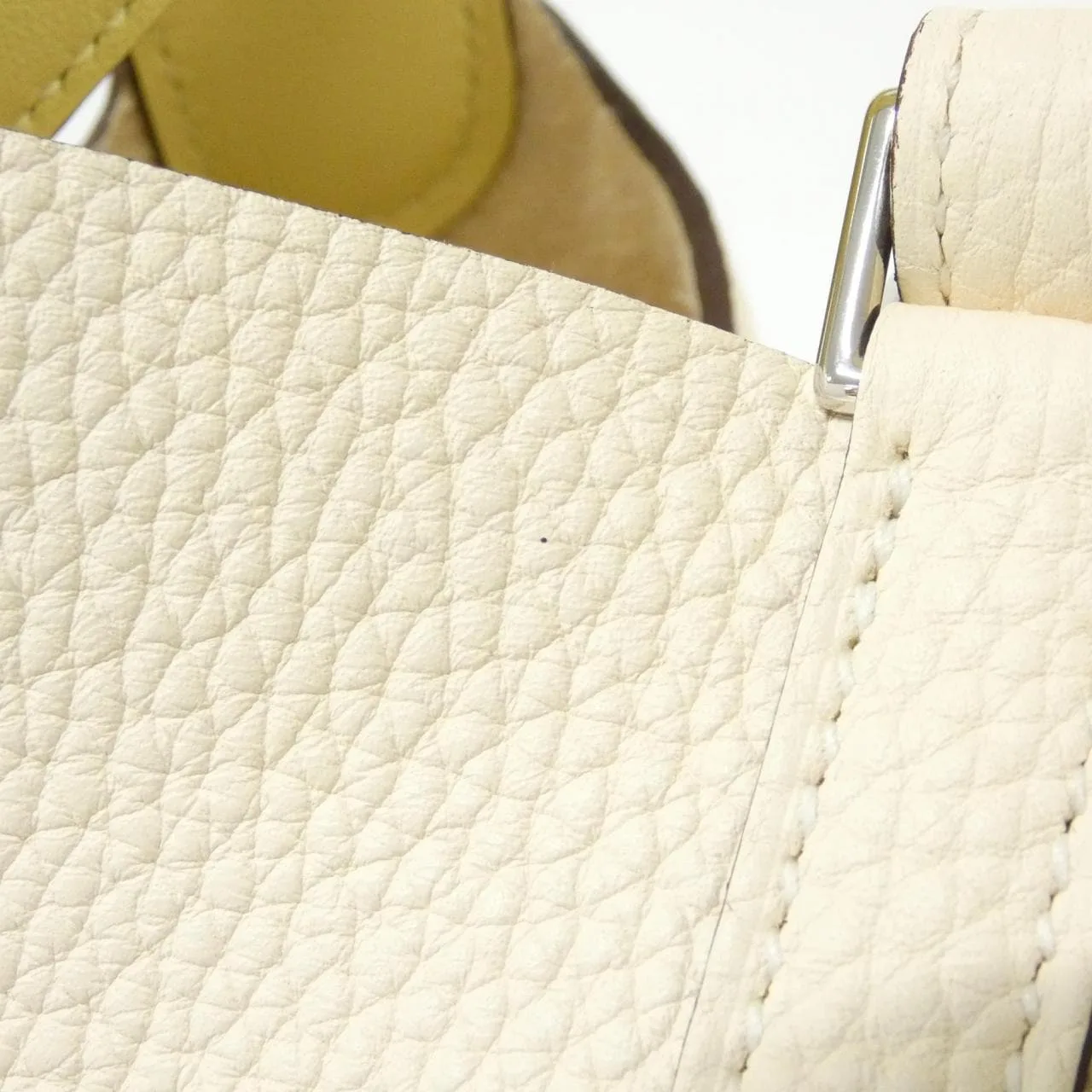 HERMES 069561CK Handbag Clemence Black Clemence Leather - Thumbnail 5