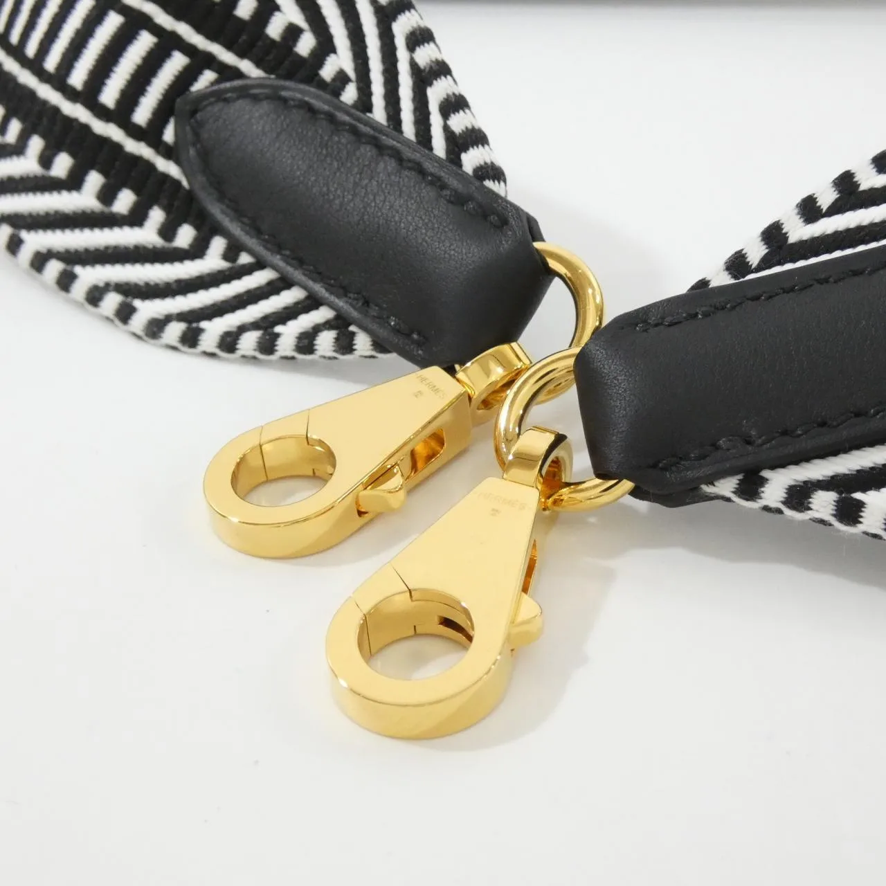 HERMES 073651CC Wallet Canvas Black Canvas Rank A - Thumbnail 3