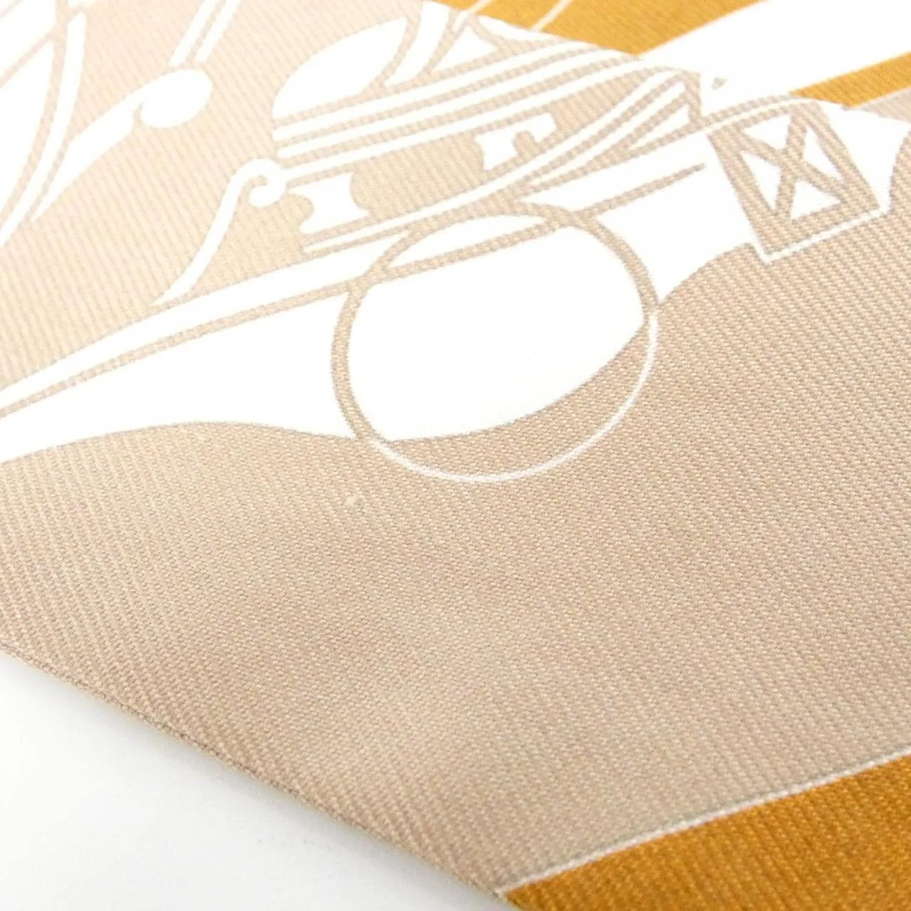 HERMES 063791S Scarf White Rank A - Thumbnail 3
