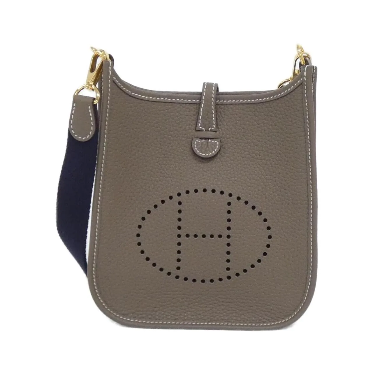 HERMES 069426CC Shoulder Clemence Etoupe
