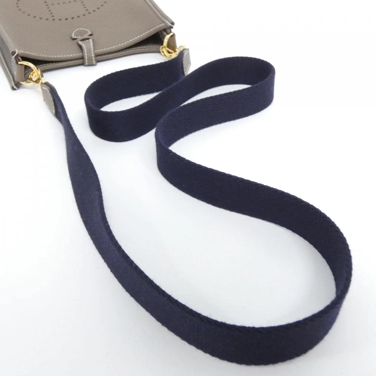 HERMES 069426CC Shoulder Clemence Etoupe Clemence Leather - Thumbnail 4