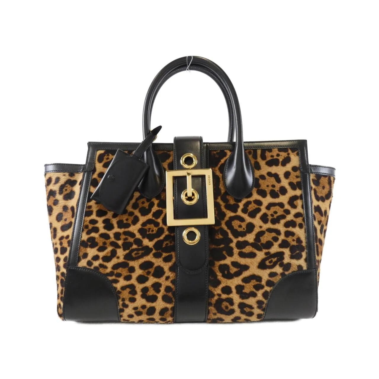 GUCCI Bamboo Shopper 323652 CK0DT 手提包 皮革 Black