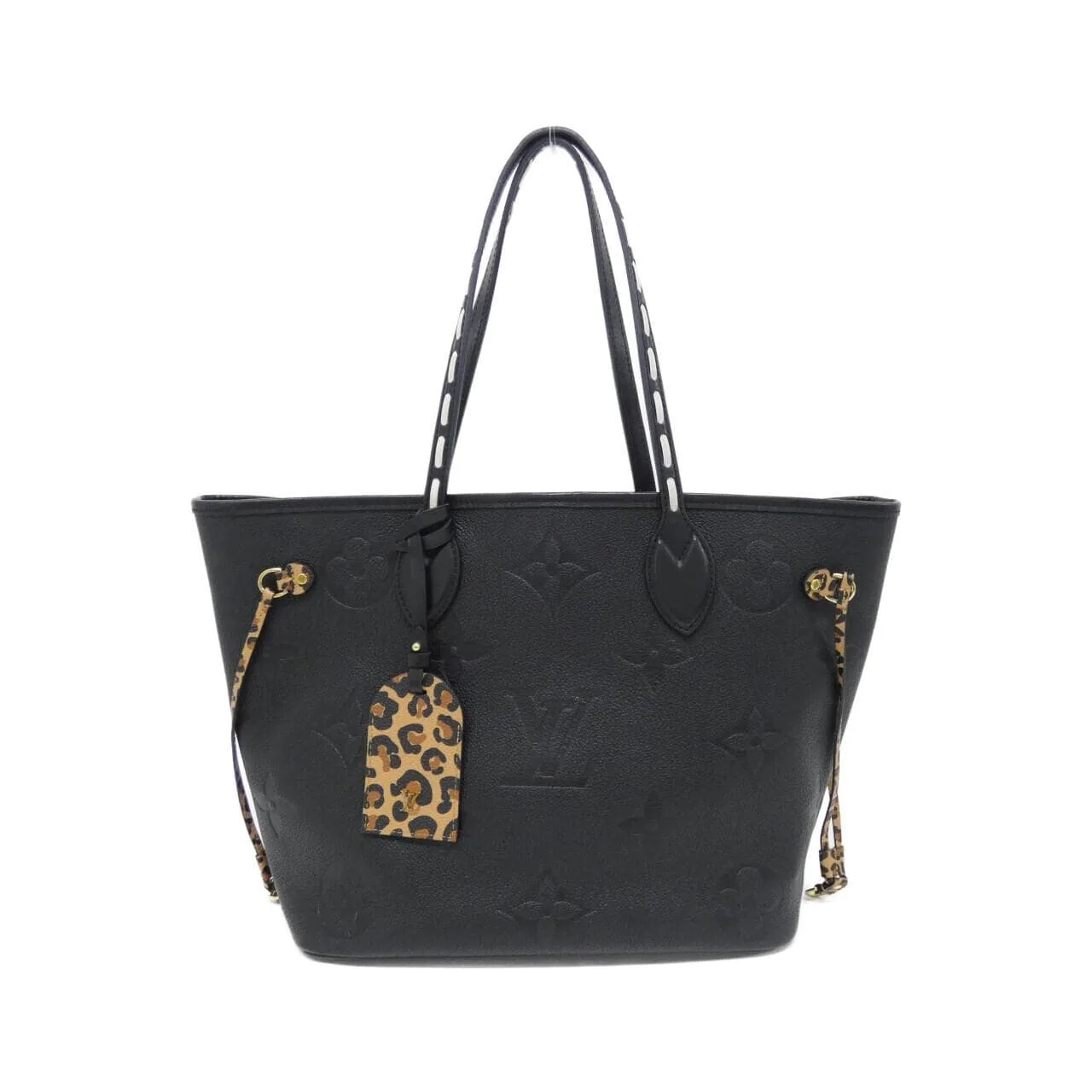 LOUIS VUITTON Neverfull M45856 Tote Monogram Black