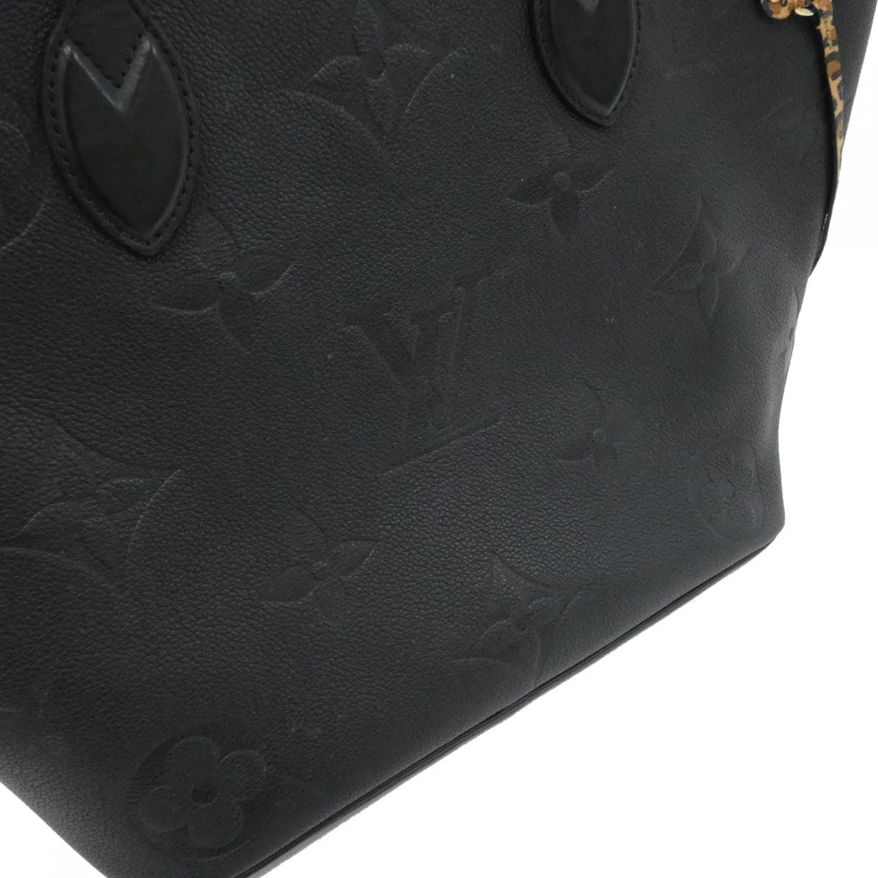 LOUIS VUITTON Neverfull M45856 Tote Monogram Black Monogram - Thumbnail 3