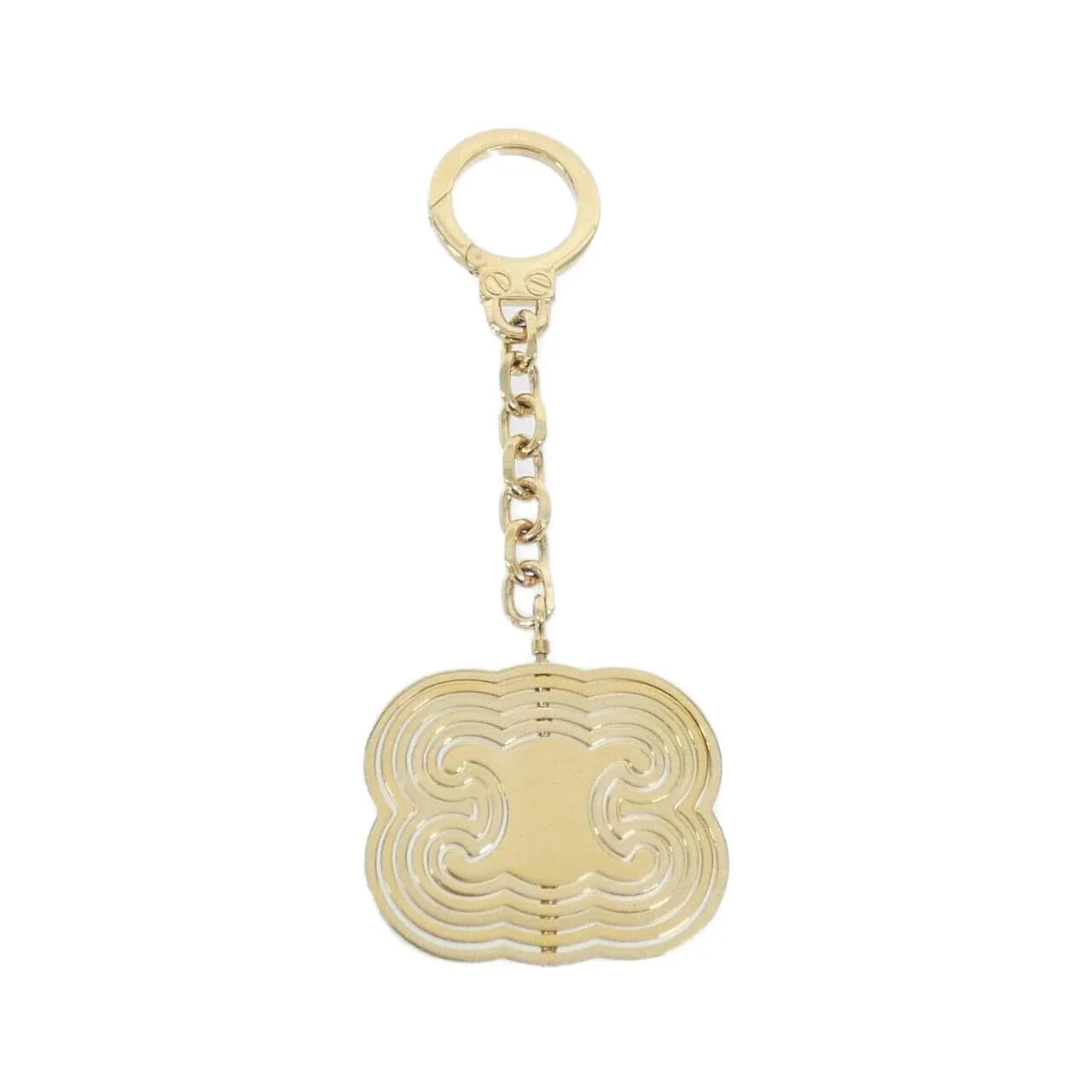 CELINE 49I556BRA Key Case 金色 中古品A - 縮圖 2