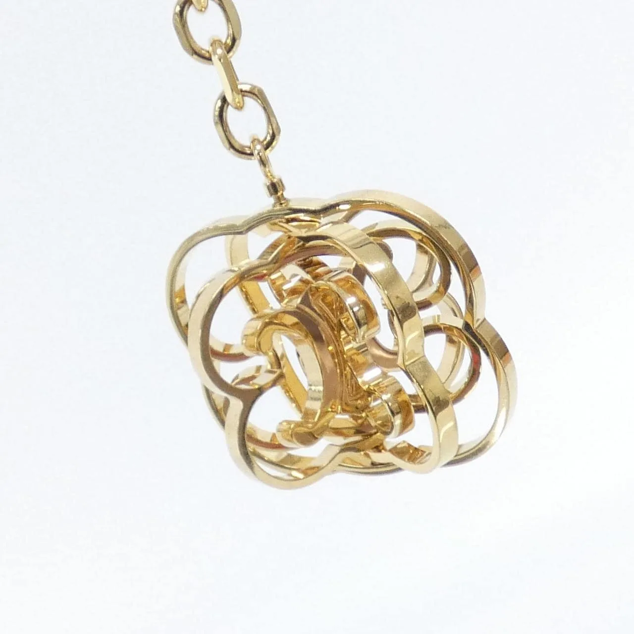 CELINE 49I556BRA Key Case 金色 中古品A - 縮圖 3