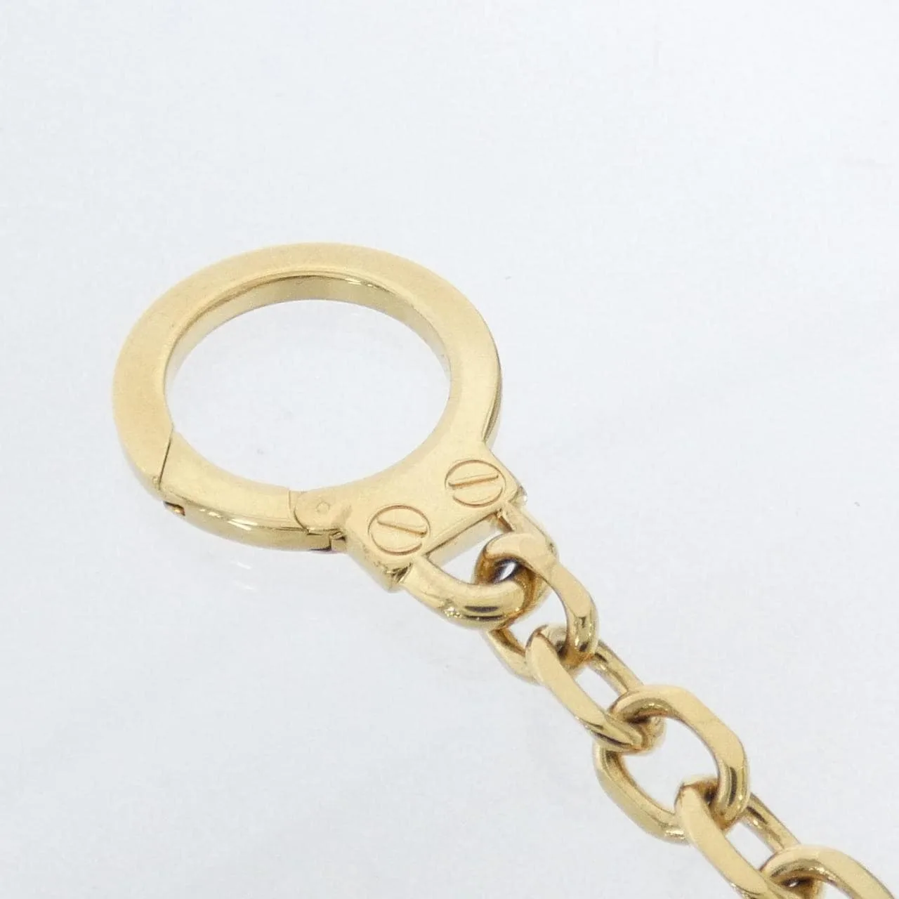 CELINE 49I556BRA Key Case 金色 中古品A - 縮圖 4