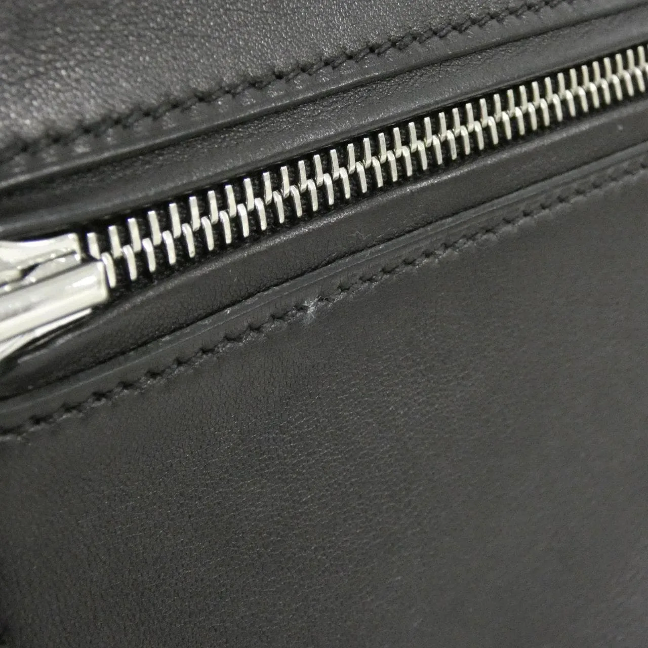 HERMES Birkin 084256CK Handbag Black Rank A - Thumbnail 8