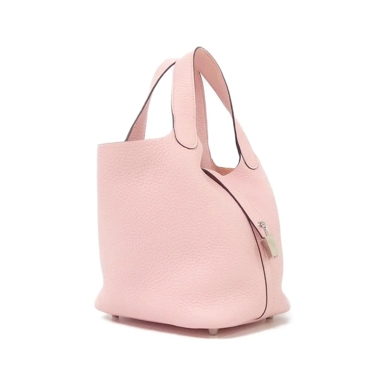 HERMES Picotin 056289CK Handbag Clemence