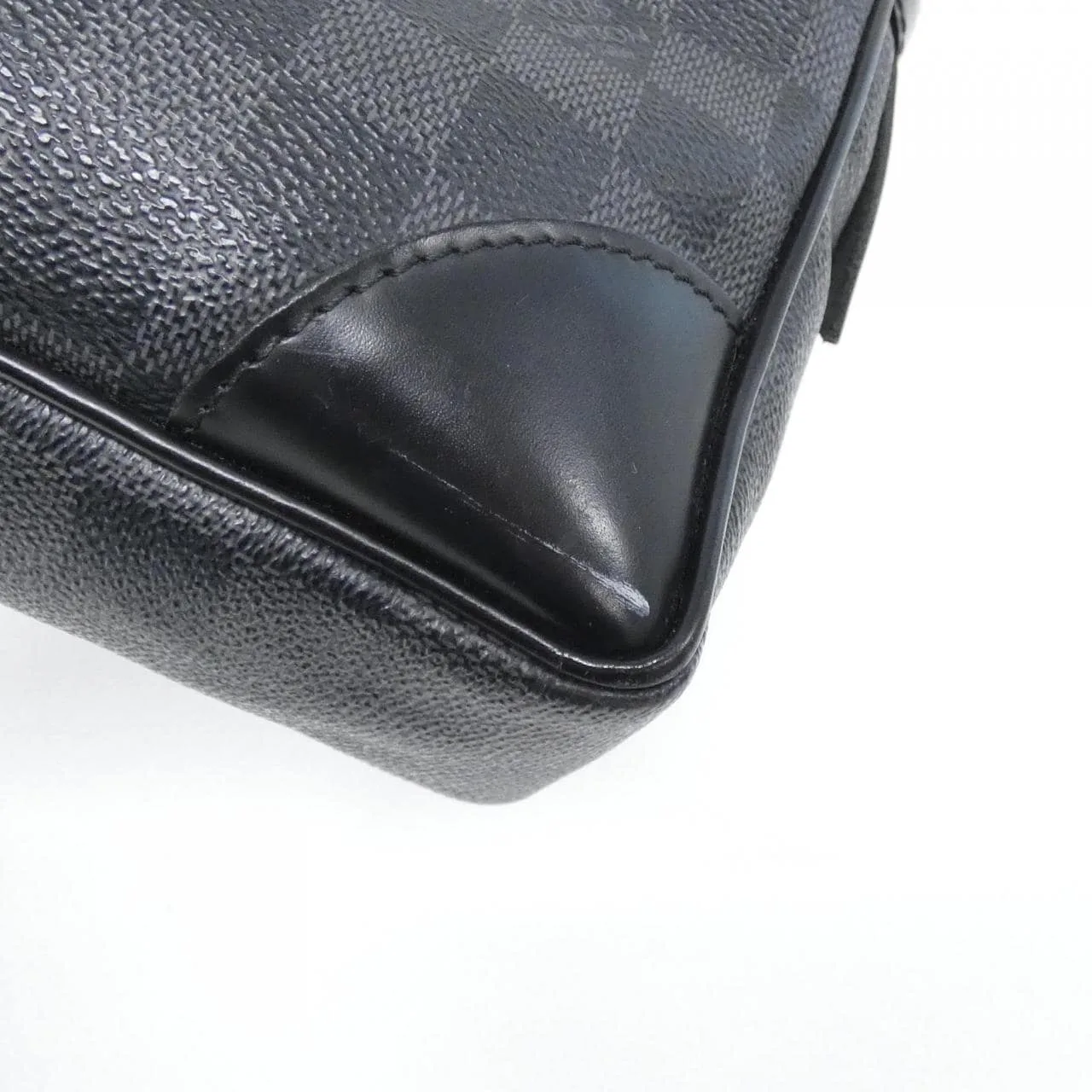 LOUIS VUITTON Documents N41125 Handbag Damier Black Damier - Thumbnail 2