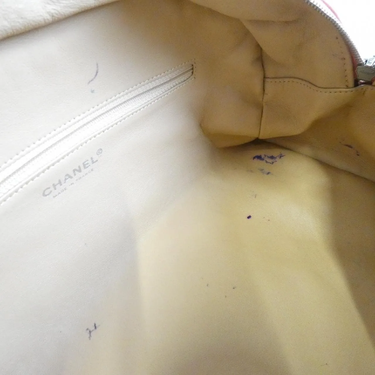 CHANEL 31406 肩背包 粉色 中古品B - 縮圖 10