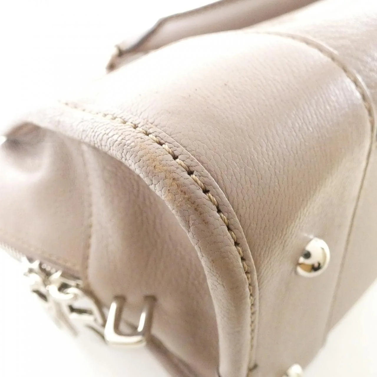 LOEWE Amazona 352 35 A03 Handbag Black Rank B - Thumbnail 3