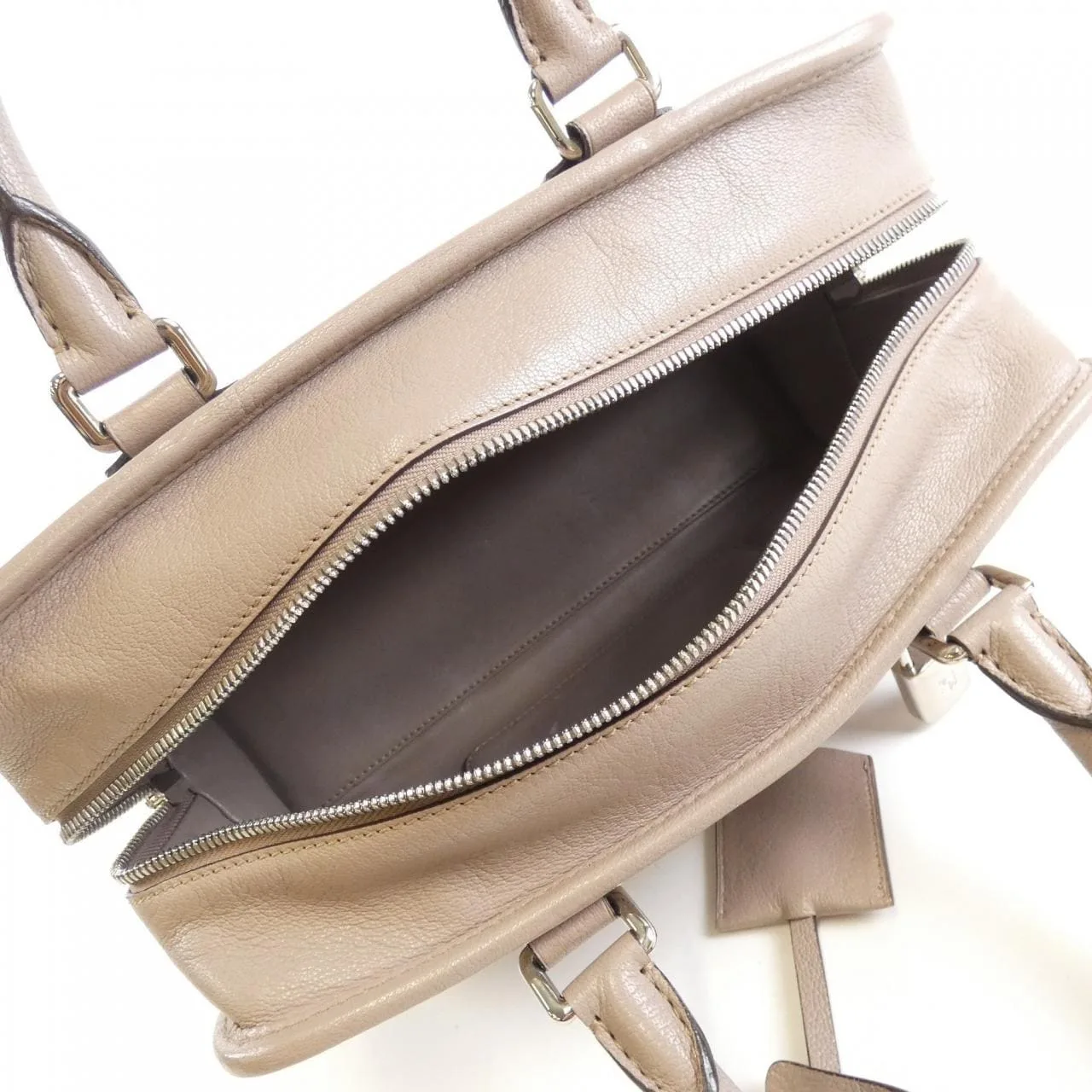 LOEWE Amazona 352 35 A03 Handbag Black Rank B - Thumbnail 8