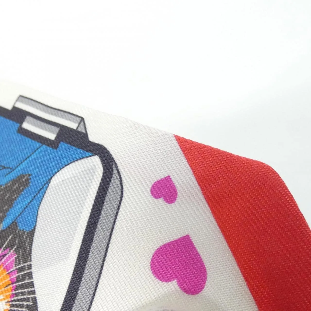 HERMES 063875S Scarf White Rank A - Thumbnail 3