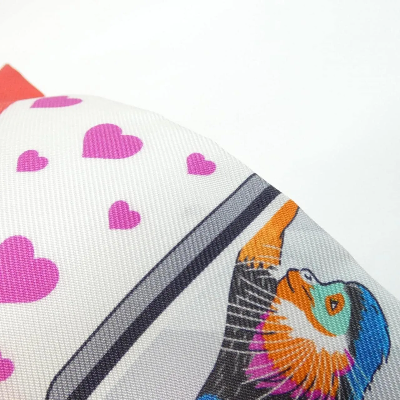 HERMES 063875S Scarf White Rank A - Thumbnail 4