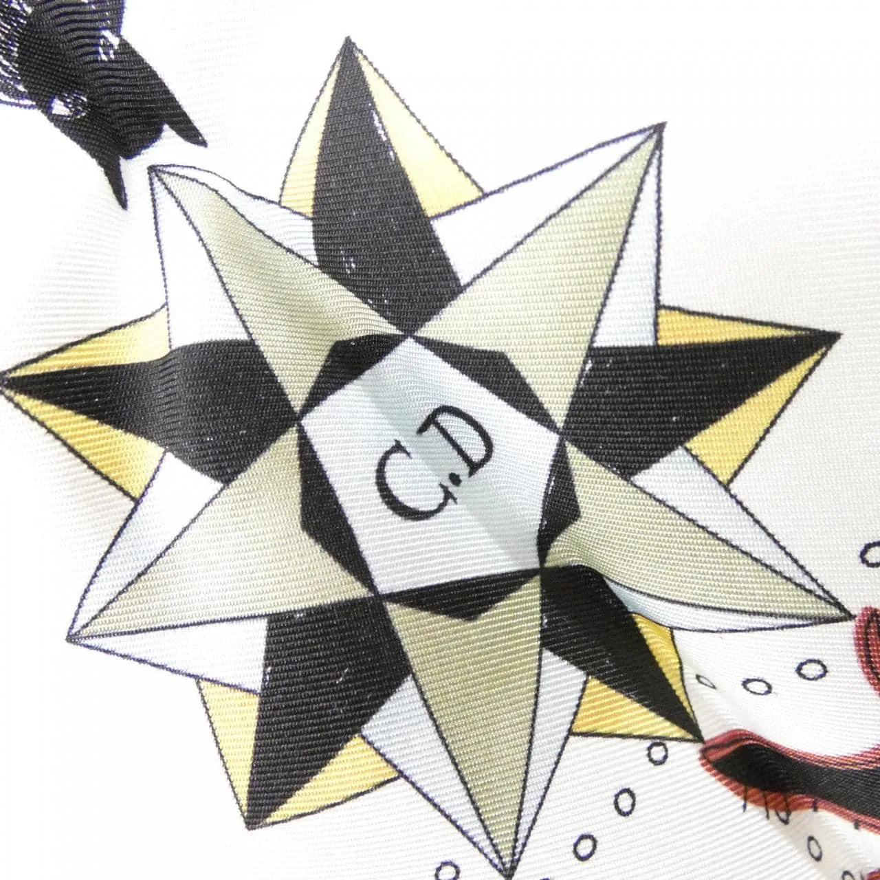 DIOR 76TAR070ISPE Scarf 白色 中古品A - 縮圖 2