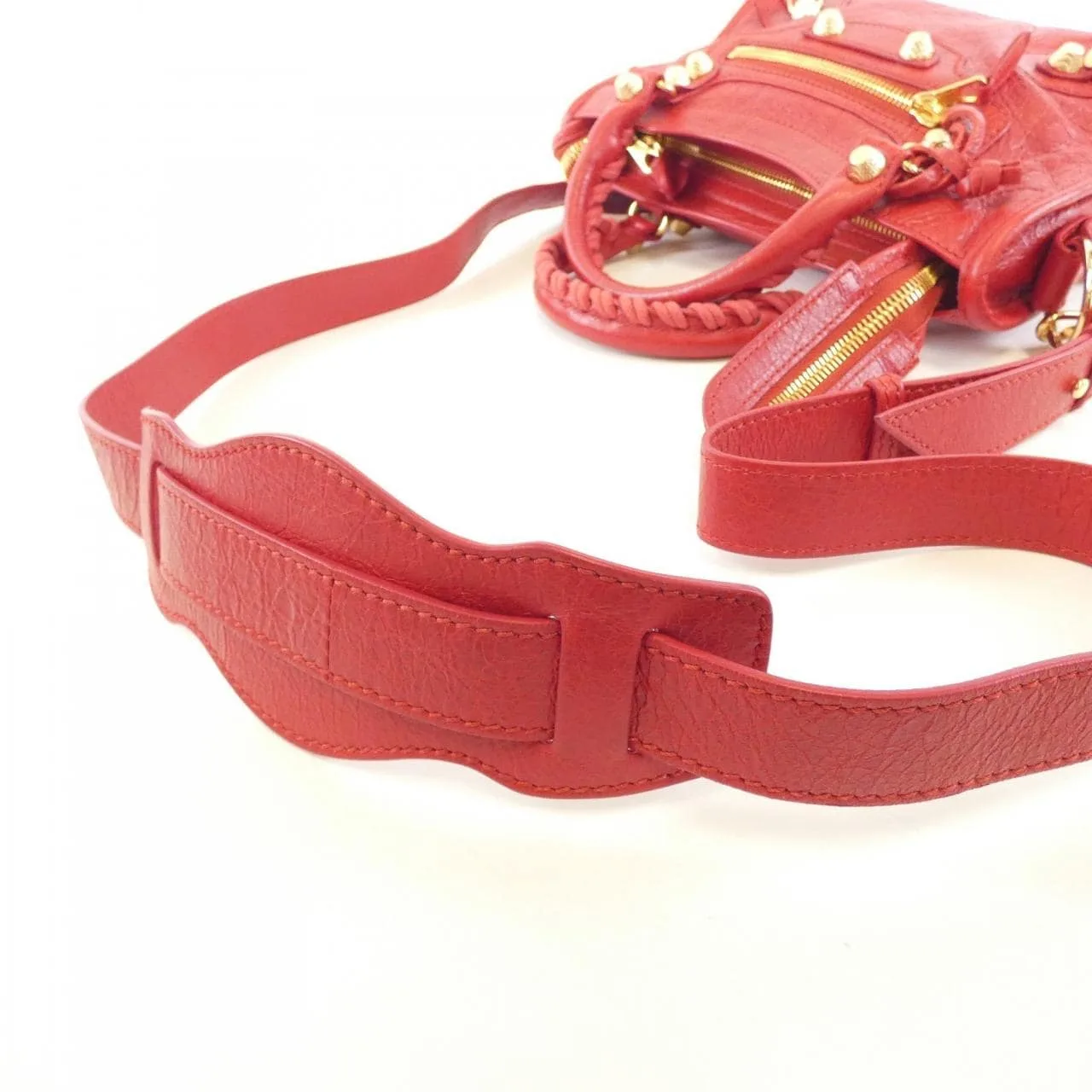 BALENCIAGA Le City 309544 D94JG Handbag Lambskin 黑色 羊皮 中古品A - 縮圖 5