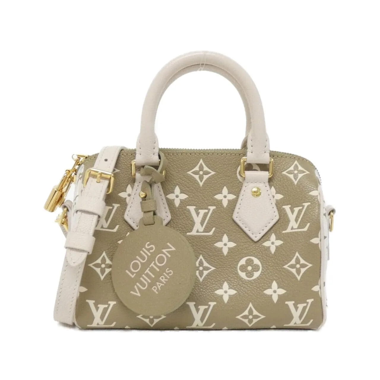 LOUIS VUITTON Speedy M46118 Boston Monogram Beige