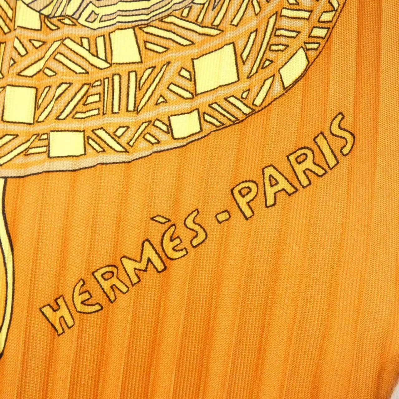 HERMES Scarf Orange Rank A - Thumbnail 5