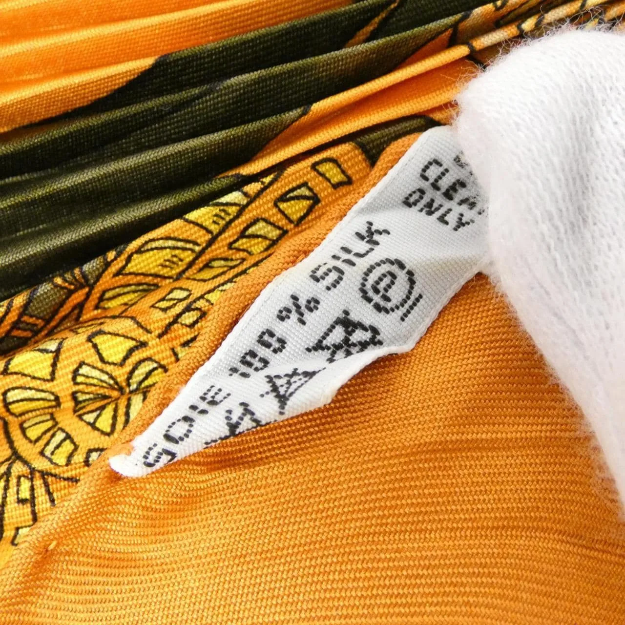 HERMES Scarf Orange Rank A - Thumbnail 7