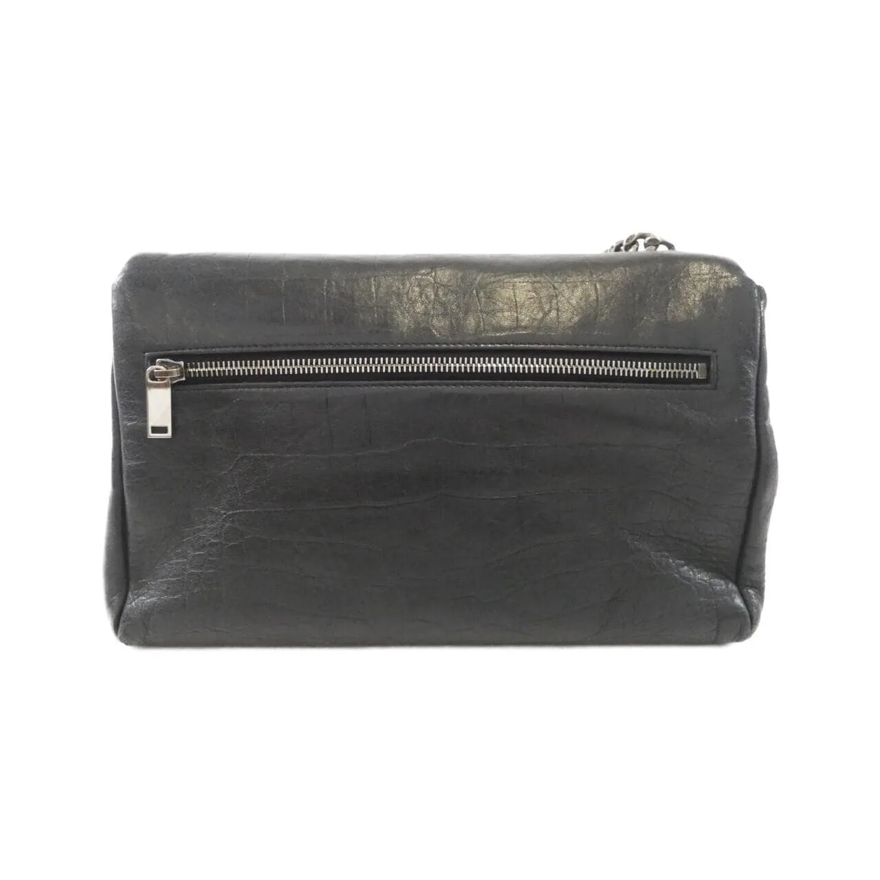 SAINT LAURENT 574106 C9H0D Shoulder Leather Black Leather Rank B - Thumbnail 2