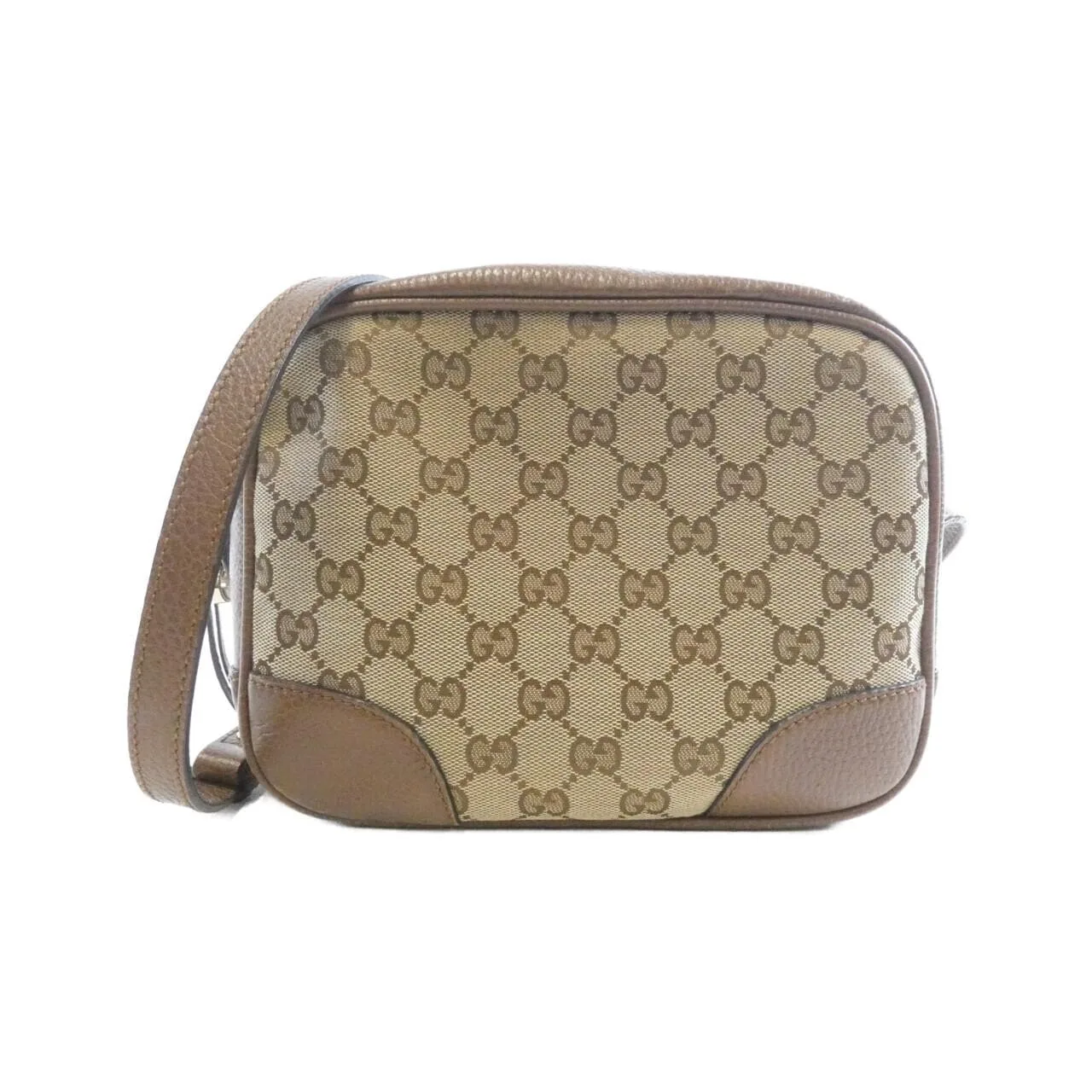 GUCCI GG Supreme 449413 KY9LG 肩背包 帆布 Black