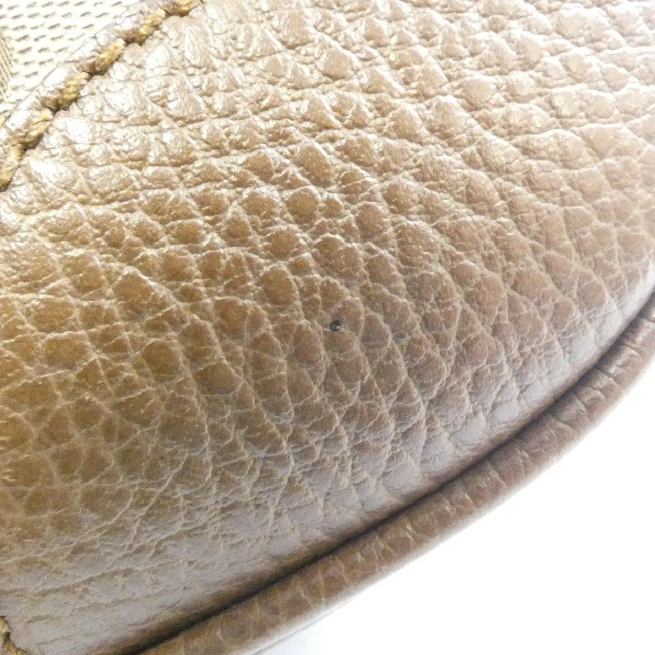 GUCCI GG Supreme 449413 KY9LG 肩背包 帆布 黑色 帆布 中古品B - 縮圖 3