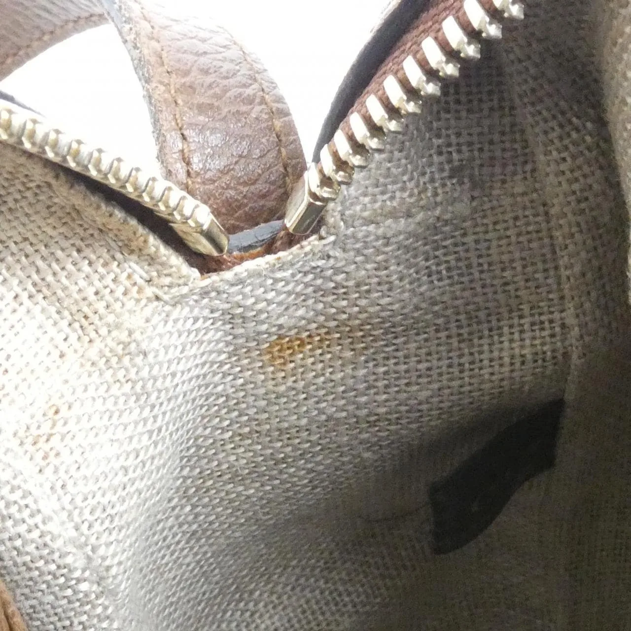 GUCCI GG Supreme 449413 KY9LG 肩背包 帆布 黑色 帆布 中古品B - 縮圖 9