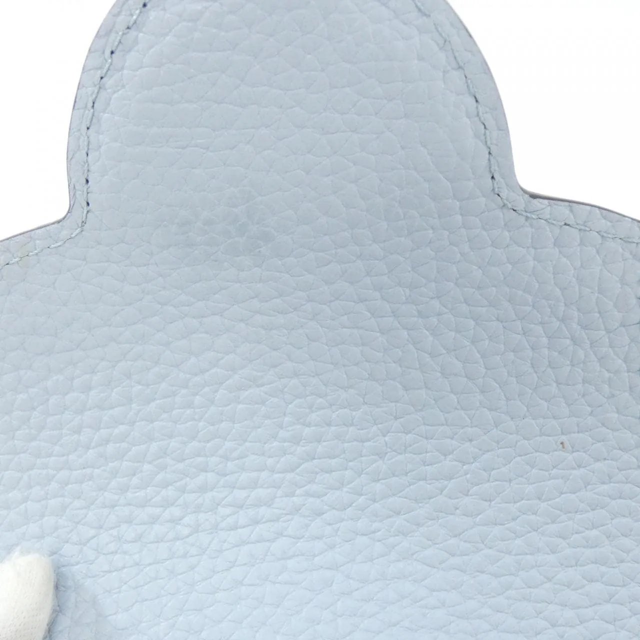 LOUIS VUITTON Capucines M22876 Handbag Leather Blue Leather - Thumbnail 8