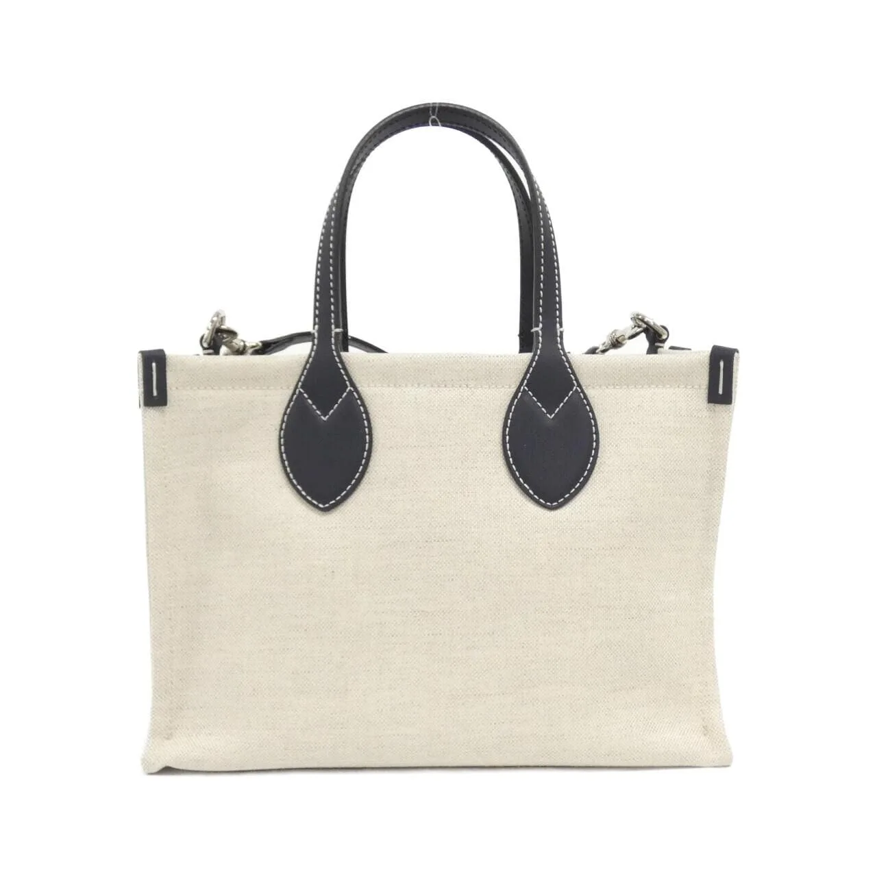 GUCCI 772144 FACVW Handbag Canvas 黑色 帆布 中古品A - 縮圖 2