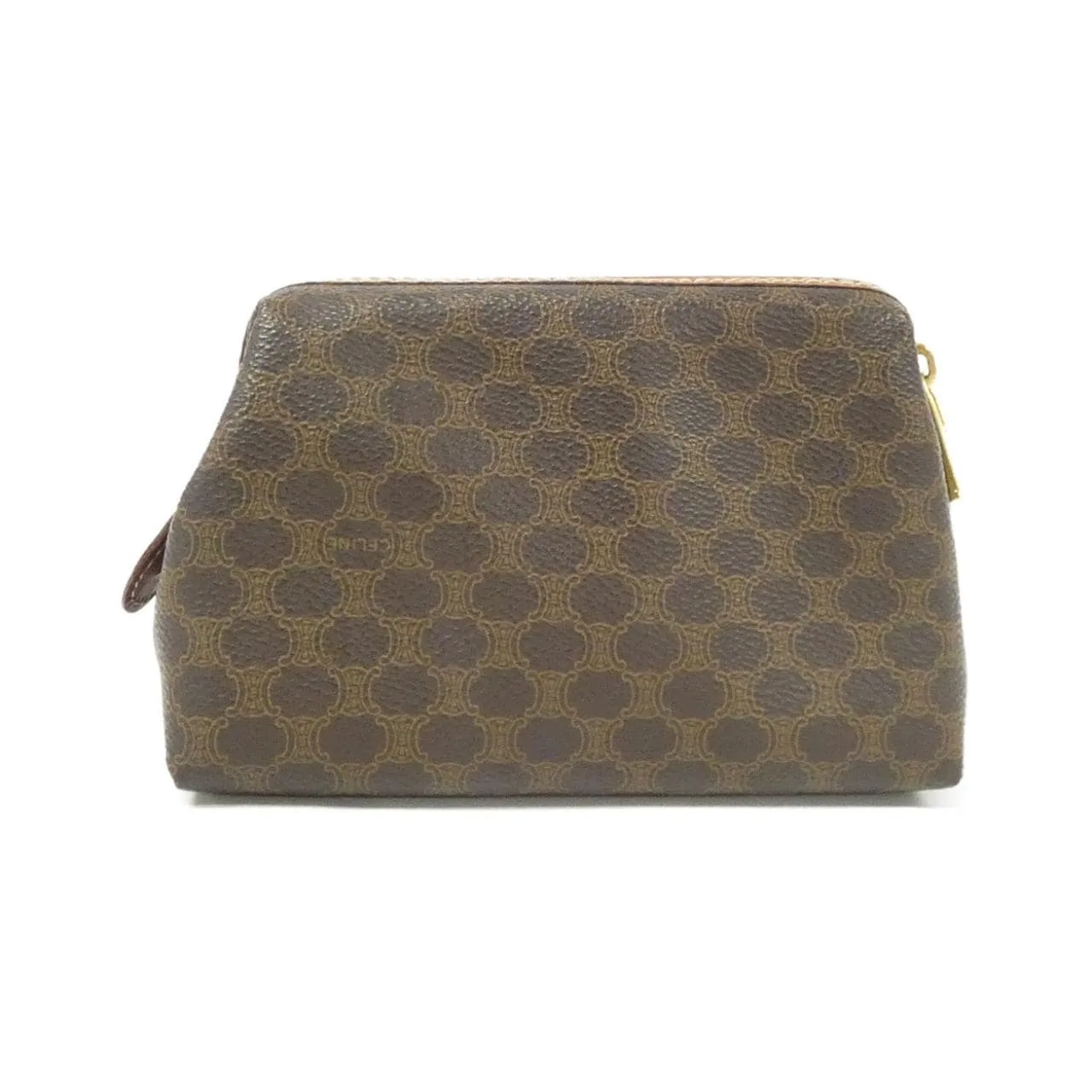 CELINE 小袋 帆布 棕色 帆布 中古品B - 縮圖 2